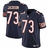 Men & Women & Youth Chicago Bears #73 Jonah Jackson Navy 2025 Vapor Stitched Jersey,baseball caps,new era cap wholesale,wholesale hats
